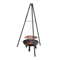 Roast 35 Griglia da Giardino 2-in-1 con Focolare