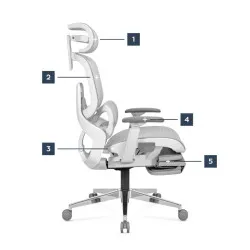 Mark Adler Expert 9.3 Grigio Sedia Gaming Ergonomica 16