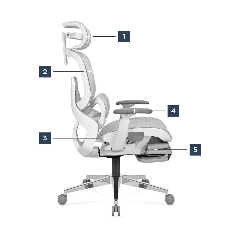 Mark Adler Expert 9.3 Grigio Sedia Gaming Ergonomica 16