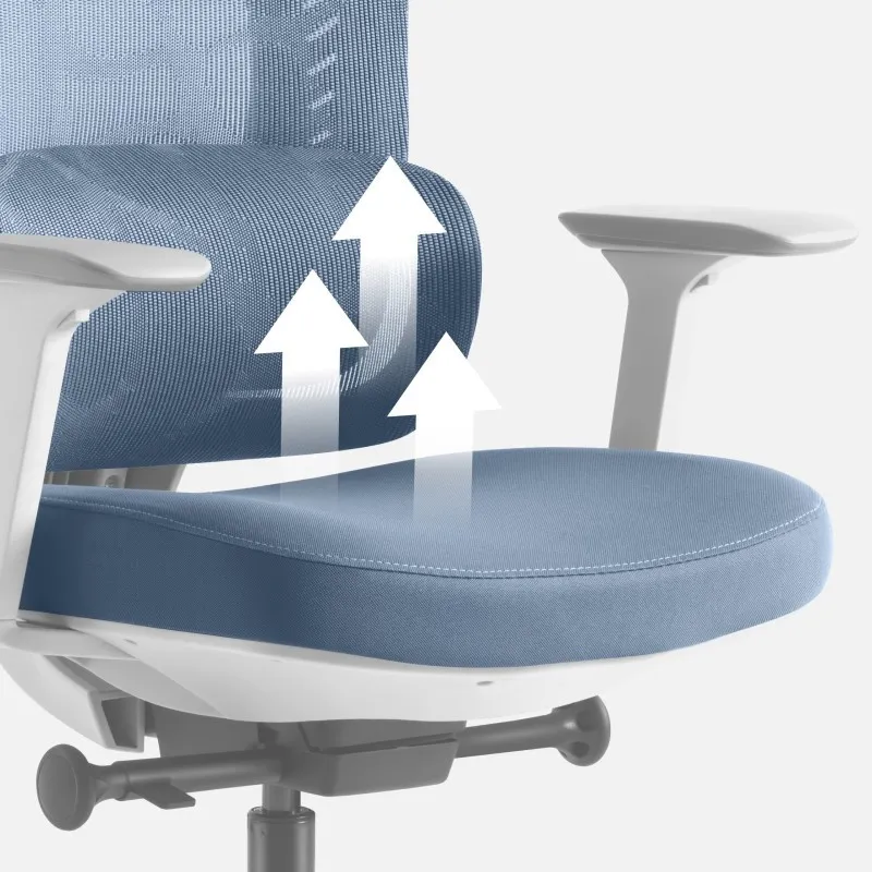 Visioner 6.1 Grigio Poltrona da ufficio con massaggio 12