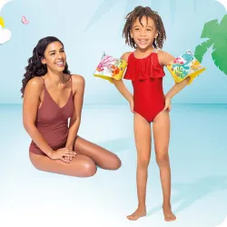 Braccioli colorati per bambini, perfetti per divertirsi in acqua in sicurezza