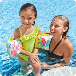 Braccioli gonfiabili per bambini, comodi e sicuri, ideali per il divertimento in piscina