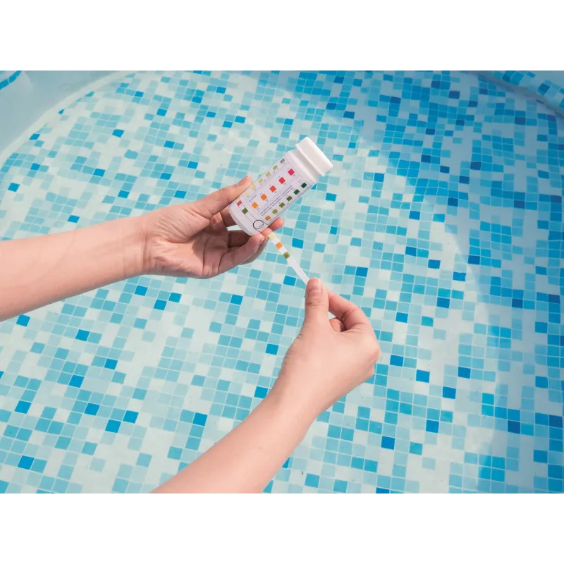 Tester Acqua 3 in 1 per pH, Alcalinità e Cloro, portatile e facile da usare