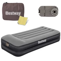 Materasso gonfiabile 191x97x46 cm con pompa elettrica integrata Bestway 67401