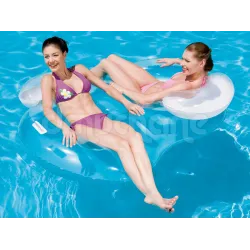 Poltrona galleggiante doppia elegante perfetta per piscina o spiaggia