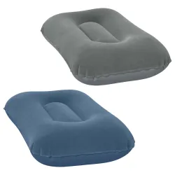 Bestway 67121 Cuscino gonfiabile in velluto 42 x 26 cm grigio