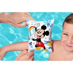 Braccioli Mickey blu, perfetti per il divertimento in acqua