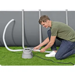 Riscaldatore per piscina Bestway 58259, ideale per l'uso in giardino