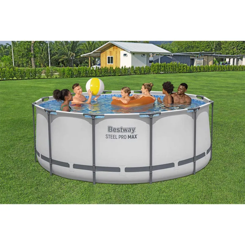 Piscina da Giardino Telaio 366 x 122 cm, divertimento per bambini e adulti