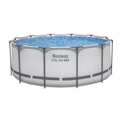 Piscina con telaio 366 x 122 cm, perfetta per divertimento estivo all'aperto