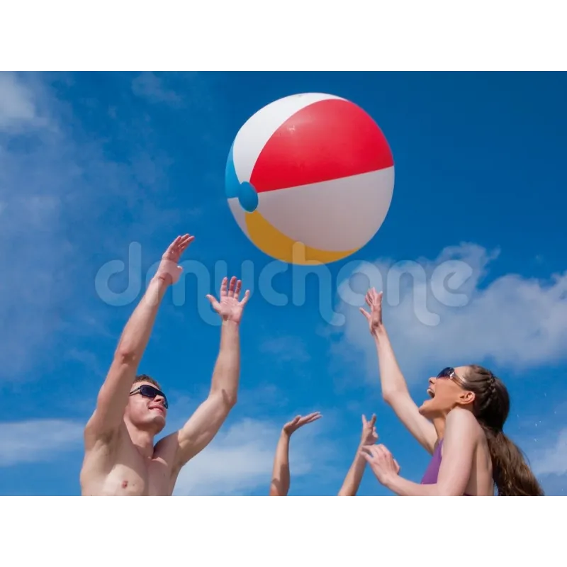 Pallone gonfiabile da spiaggia 61 cm, perfetto per il gioco in spiaggia o in giardino