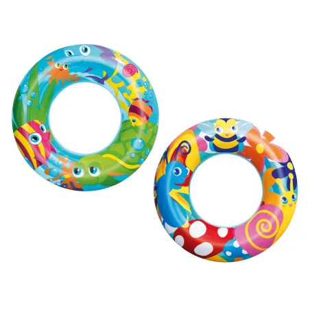 Palla da spiaggia 56 cm per bambini con design insetti, giocattolo acquatico gonfiabile