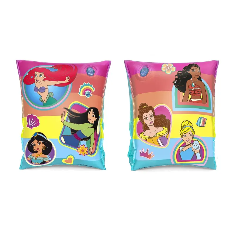Braccioli Disney Princess, accessori comodi per l'apprendimento del nuoto per bambini