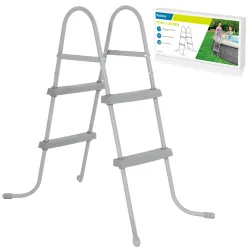 Scala metallica per piscina 84 cm Bestway 58430