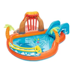 Centro Giochi Gonfiabile Lava Lagoon 265 x 265 x 104 cm Bestway 53069