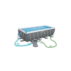 Piscina con struttura per il relax in giardino, 488 x 244 x 122 cm, 17in1 Bestway 56670