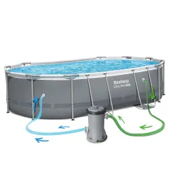 Piscina con accessori, 18-in-1 Bestway 56448, per il relax in giardino