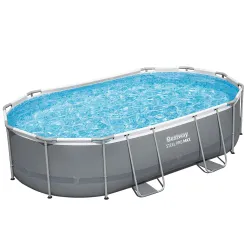 Piscina da giardino, 488 x 305 x 107 cm, 18-in-1 Bestway 56448