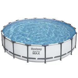 Piscina da giardino con telaio 549 x 122 cm 18in1, ottima per i bambini in giardino