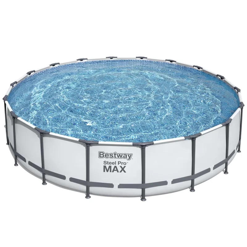 Piscina da giardino con telaio 549 x 122 cm 18in1, ottima per i bambini in giardino