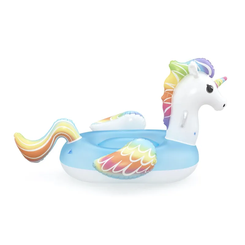 Unicorno gonfiabile 155 x 119 cm, realizzato in PVC resistente
