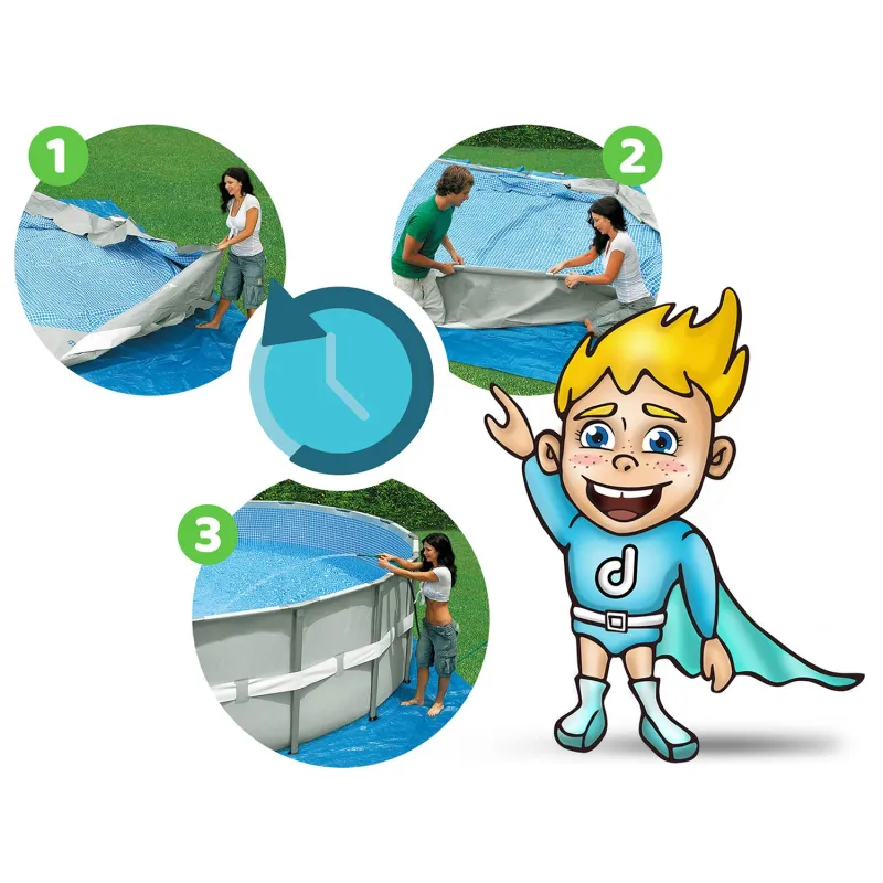 Piscina ideale per il divertimento dei bambini in giardino Bestway 56488