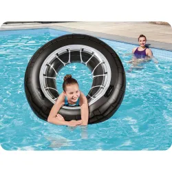 Anello da nuoto pneumatico 119 cm, comodo e sicuro per i bambini