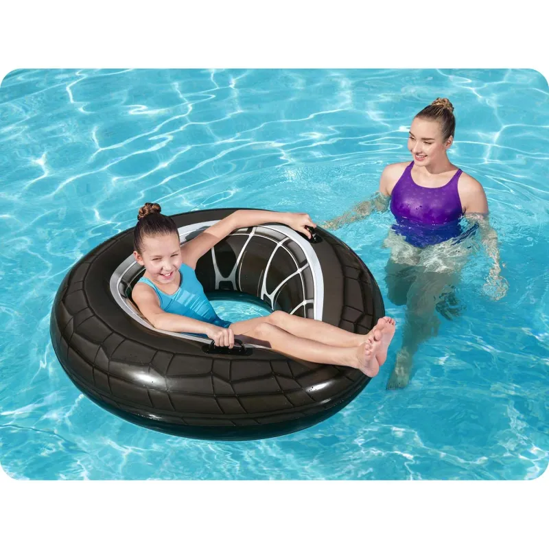 Ottima scelta per i bambini, anello da nuoto pneumatico 119 cm