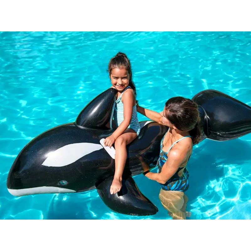Orca Jumbo Gonfiabile Bestway 41009, realizzata in materiale resistente, ideale per le vacanze
