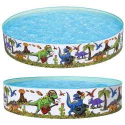 Piscina da Giardino Dinosauri 244x46cm Bestway 55001