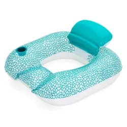 Bestway 43097 Poltrona Gonfiabile Blu per Piscina