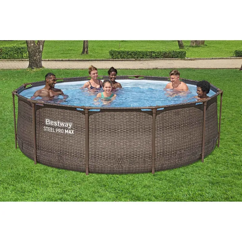 Piscina da Giardino 366 x 100 cm, ideale per il divertimento all'aperto in famiglia
