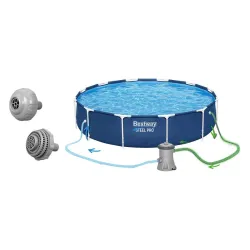 Piscina con struttura resistente 366 x 76 cm, facile da montare