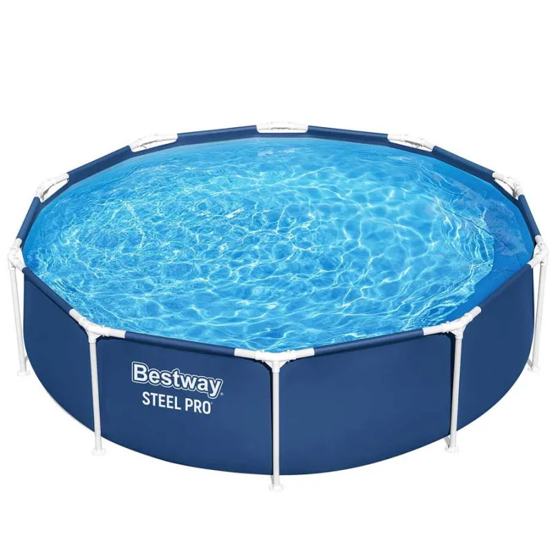 Piscina da giardino 305 x 76 cm 8-in-1, materiale resistente ai danni