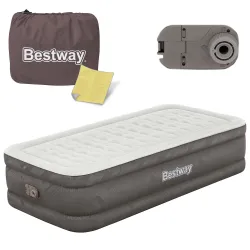Materasso Gonfiabile 191x97x46 cm con Pompa Elettrica Incorporata Bestway 69048