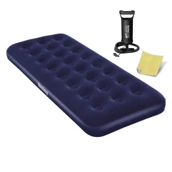 Materasso Gonfiabile 185x76x22 cm con Pompa a Stantuffo Bestway 67000