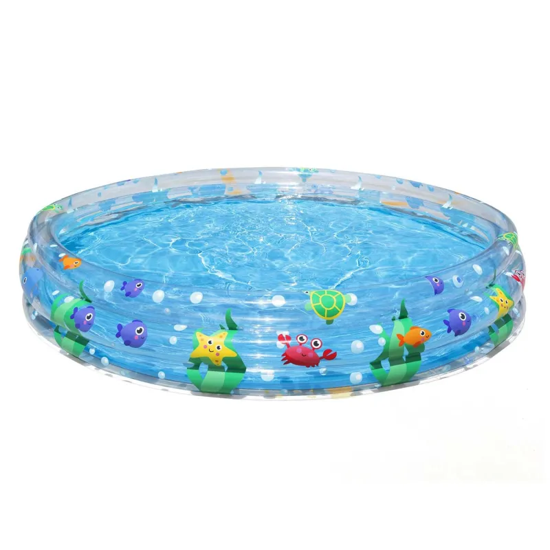 Piscina gonfiabile realizzata con materiali sicuri per i bambini