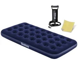Bestway 67001 Materasso Gonfiabile 188x99x22 cm con Pompa a Mano
