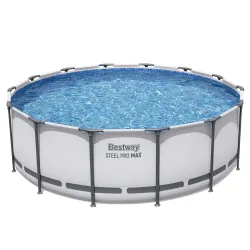 Perfetta piscina da giardino per divertimento estivo 427 x 122 cm