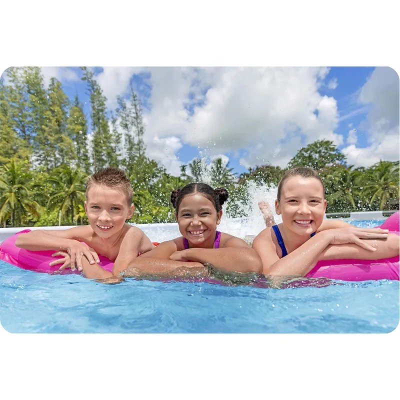 Piscina in Acciaio 549 x 274 x 122 cm 12in1, perfetta per i bambini in giardino