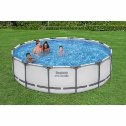 Piscina da giardino 427 x 107 cm, ideale per il divertimento dei bambini