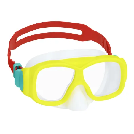 Maschera da nuoto giallo-rossa Bestway 22039, perfetta per il divertimento in acqua