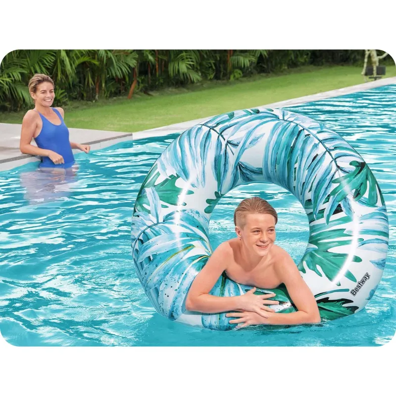 Anello da nuoto 119cm Bestway 36237, comodo e sicuro per i bambini