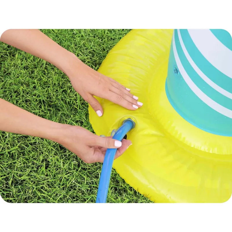Bestway Supporto Frisbee con Cerchi per Bambini, perfetto per attività di gioco in acqua
