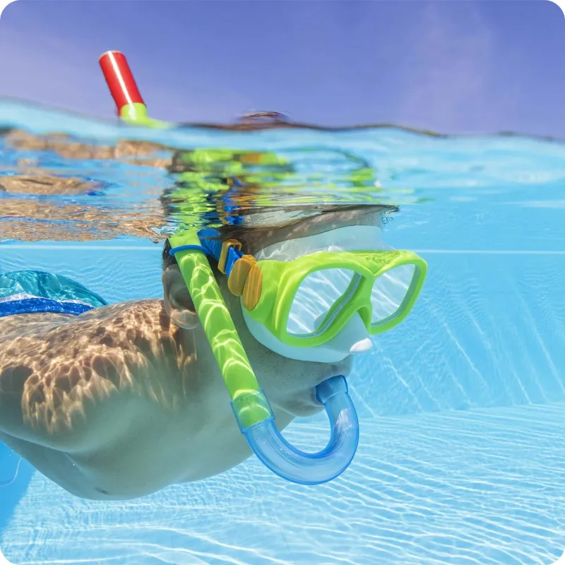 Bestway 24035 Set Immersione Verde, ottimo per snorkeling