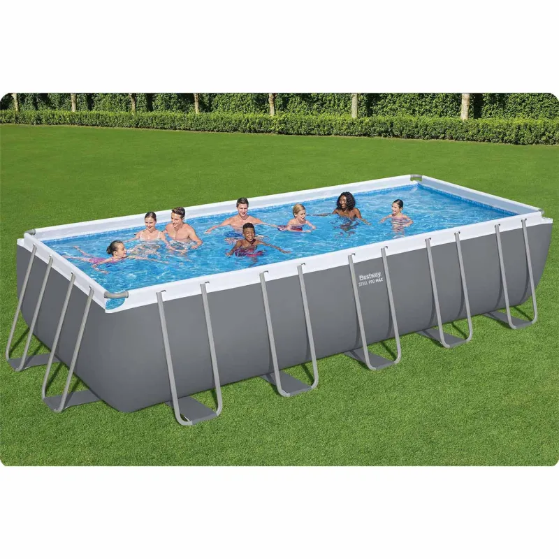 Piscina estiva 640 x 274 x 132 cm, perfetta per il divertimento all'aperto
