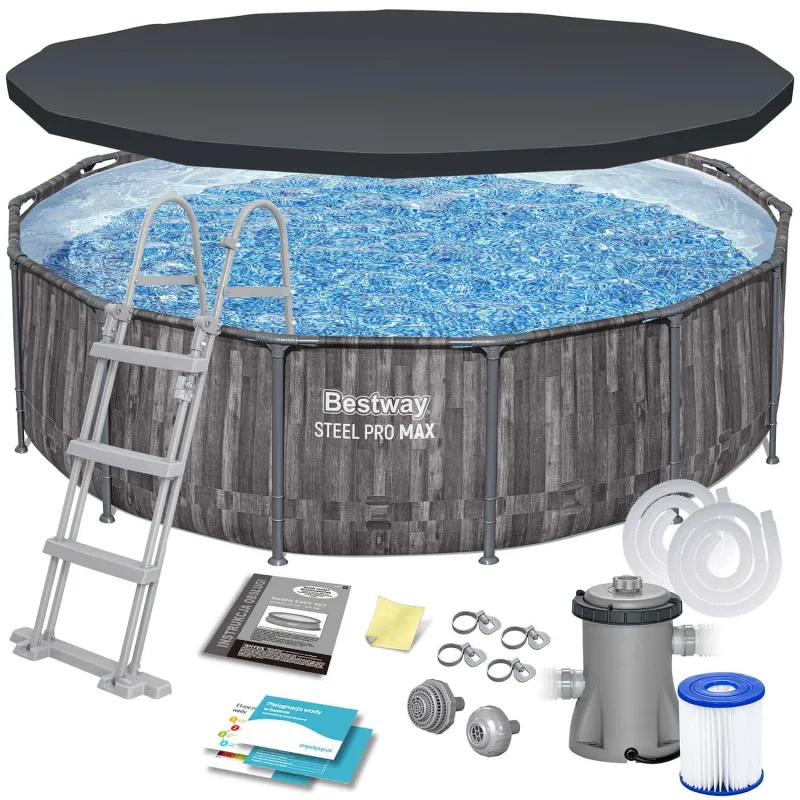 Piscina da giardino 427 x 107 cm con 11 accessori Bestway 5614Z