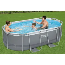Piscina Bestway 5614A con struttura resistente 305 x 200 x 84 cm
