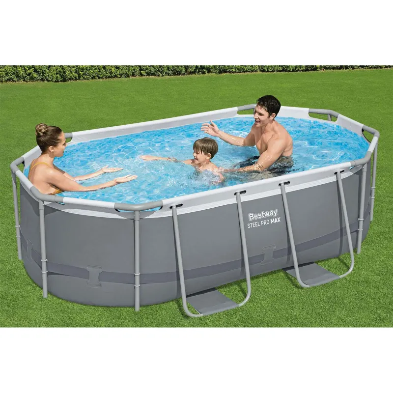 Piscina Bestway 5614A con struttura resistente 305 x 200 x 84 cm