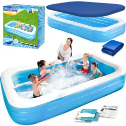 Piscina gonfiabile familiare 305 x 183 x 56 cm 3in1 Bestway 54009